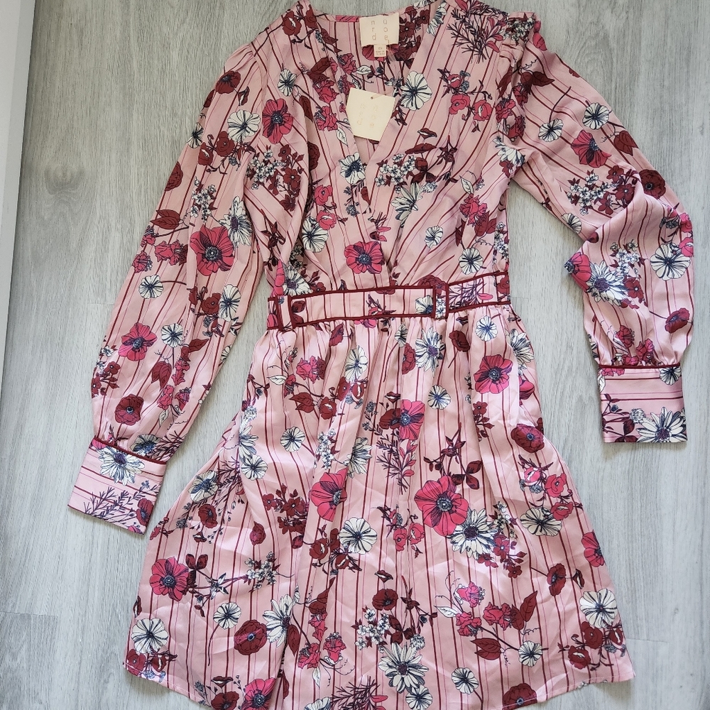 New flower print dress